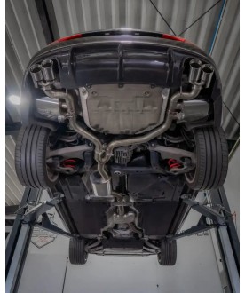 EGO-X Abgasanlage ab Kat für Audi A4/A5 B8 inkl. S4/S5 B8 2.0-3.0 TFSI inkl. Gutachten