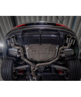EGO-X Abgasanlage ab Kat für Audi A4/A5 B8 inkl. S4/S5 B8 2.0-3.0 TFSI inkl. Gutachten