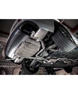 Auspuff - EGO-X Abgasanlage ab Kat für Audi A4/A5 B8 inkl. S4/S5 B8 2.0-3.0 TFSI inkl. Gutachten