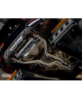 EGO-X Abgasanlage 2,75″/70mm ab Kat für BMW M3 F80/ M4 F82 inkl. Gutachten