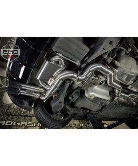 EGO-X 3.5 Zoll Abgasanlage ab Kat für Audi RS3 8P Modelle inkl. Gutachten