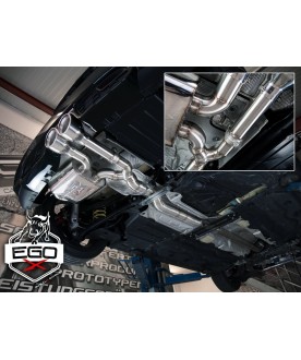 EGO-X Abgasanlage ab Kat für Mini Cooper S + JCW F56 inkl. Gutachten